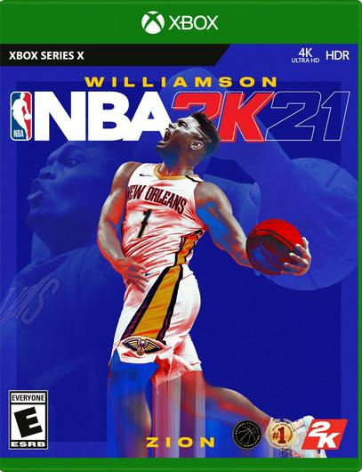 NBA 2K21 Cover Art