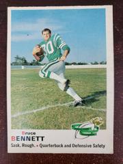 Bruce Bennett #80 Football Cards 1970 O Pee Chee CFL Prices