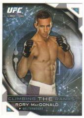 Rory MacDonald Ufc Cards 2015 Topps UFC Chronicles Climbing the Ranks Prices