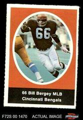 Bill Bergey Football Cards 1972 Sunoco Stamps Prices