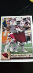 Anthony Thompson #391 Football Cards 1992 Upper Deck Prices