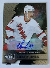 Andrei Svechnikov [Autograph] Hockey Cards 2020 Skybox Metal Universe Prices