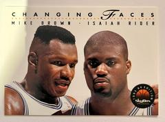 Mike Brown, Isaiah Rider #307 Basketball Cards 1993 Skybox Premium Prices