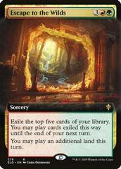Escape to the Wilds [Extended Art] Magic Throne of Eldraine Prices