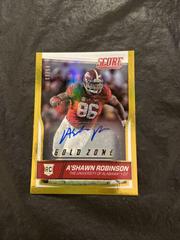 A'Shawn Robinson [Autograph Gold Zone] #391 Football Cards 2016 Panini Score Prices