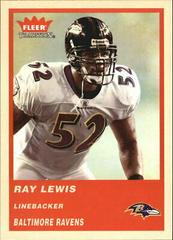 Ray Lewis #118 Football Cards 2004 Fleer Tradition Prices