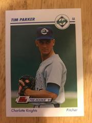 Tim Parker #137 Baseball Cards 1991 Impel Line Drive Pre Rookie AA Prices