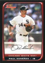 Paul Konerko #133 Baseball Cards 2008 Bowman Prices