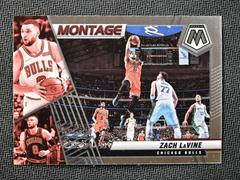 Zach LaVine #6 Basketball Cards 2021 Panini Mosaic Montage Prices