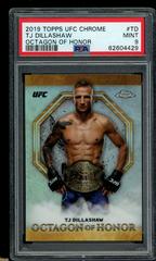 TJ Dillashaw #OH-TD Ufc Cards 2019 Topps UFC Chrome Octagon of Honor Prices
