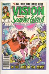 Vision And The Scarlet Witch [Newsstand] #5 (1986) Comic Books Vision and the Scarlet Witch Prices