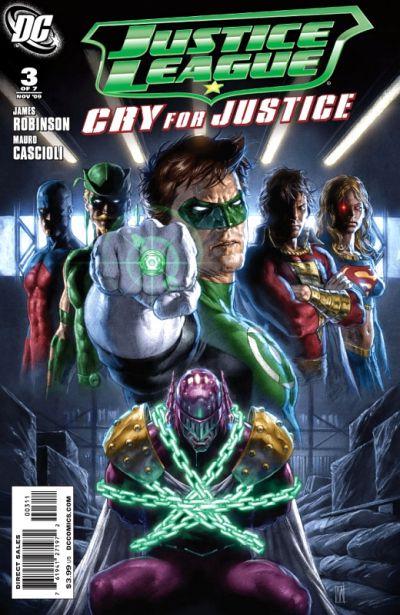 Justice League: Cry For Justice #3 (2009) Comic Books Justice League: Cry For Justice