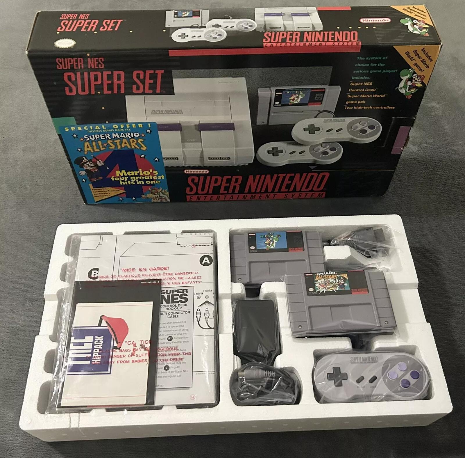 Super Nintendo Super Set in newest Gray