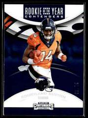 Courtland Sutton [Silver] Football Cards 2018 Panini Contenders Rookie of the Year Prices