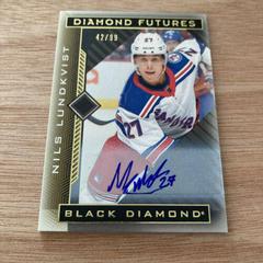 Nils Lundkvist [Autograph] Hockey Cards 2021 Upper Deck Black Diamond Futures Prices