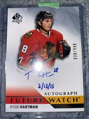 Ryan Hartman [Autograph Inscribed] Hockey Cards 2015 SP Authentic Prices