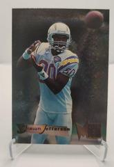 Shawn Jefferson #166 Football Cards 1995 Fleer Metal Prices