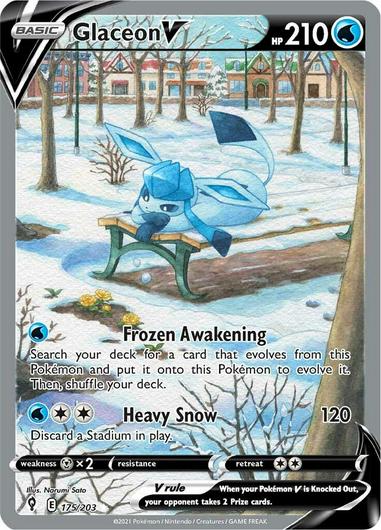 Glaceon V #175 Cover Art