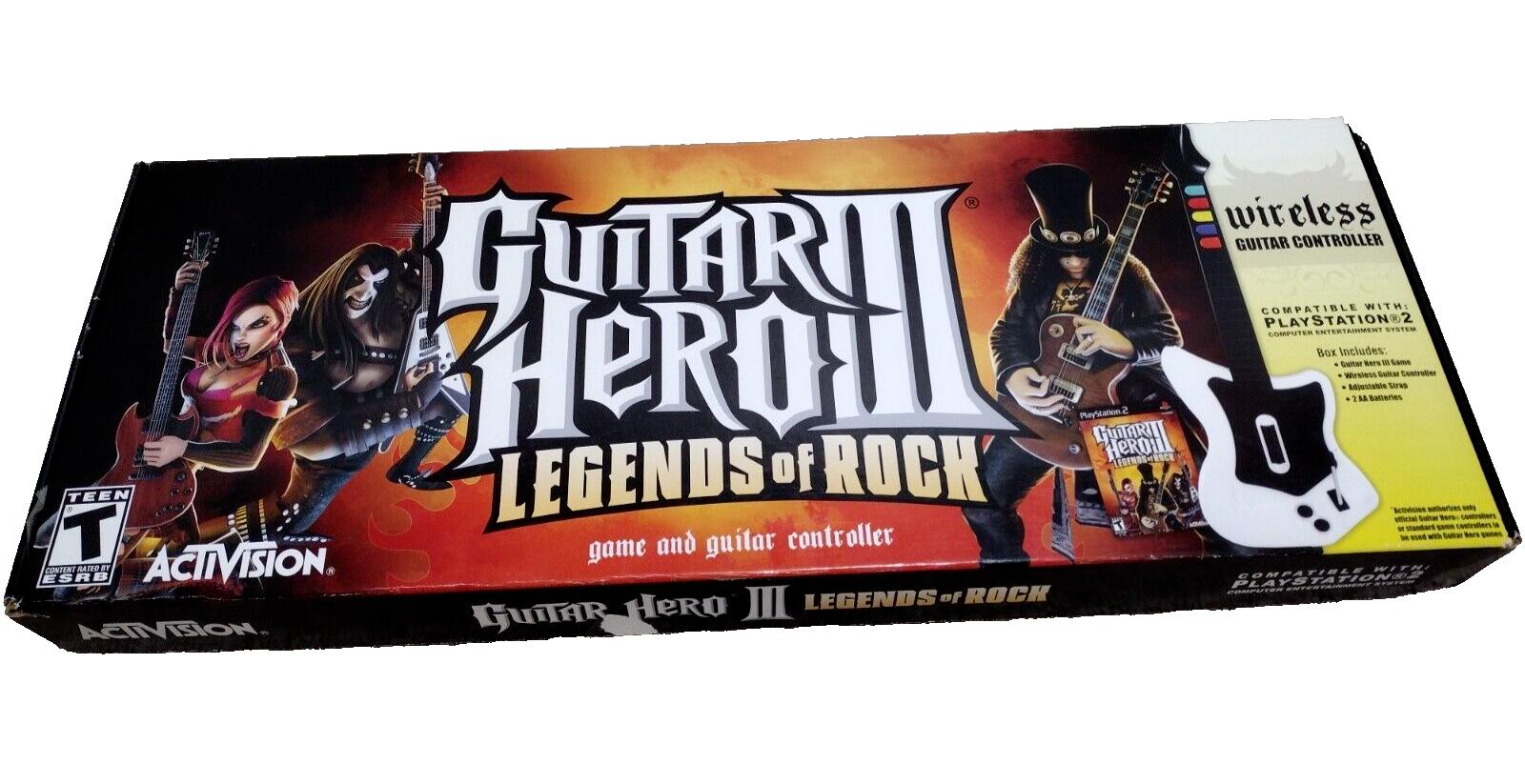 Guitar Hero III Legends of Rock [Bundle] Playstation 2