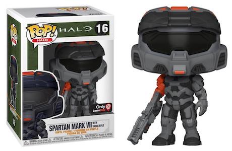 Spartan Mark VII with Shock Rifle #16 Funko POP Halo