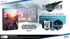 Gamestop Exclusive Steelbook Preorder | Final Fantasy VII Remake: Intergrade Playstation 5