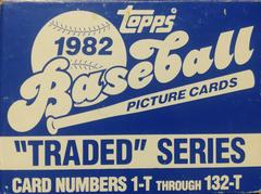 Traded Series 1982 Baseball #1-T through 132-T Baseball Cards 1982 Topps Traded Prices
