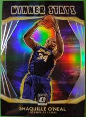 Shaquille O'Neal [Holo] #1 Basketball Cards 2020 Panini Donruss Optic Winner Stays Prices