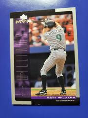 Matt Williams #214 Baseball Cards 2001 Upper Deck MVP Prices