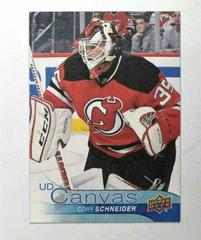 Cory Schneider Hockey Cards 2016 Upper Deck Canvas Prices
