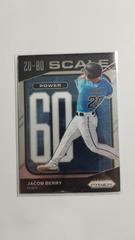 Jacob Berry #SC2 Baseball Cards 2023 Panini Prizm 20-80 Scale Prices