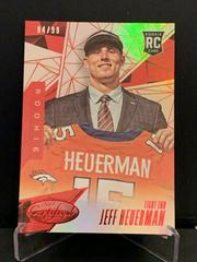 Jeff Heuerman [Mirror Red] #151 Football Cards 2015 Panini Certified Prices