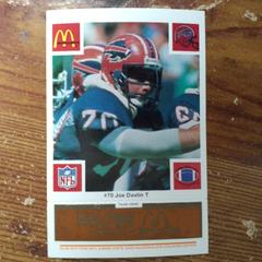 Joe Devlin #70 Football Cards 1986 McDonald's Bills Prices