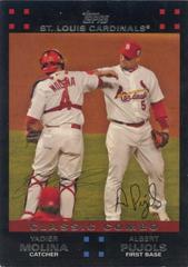 Albert Pujols, Yadier Molina #329 Baseball Cards 2007 Topps Prices