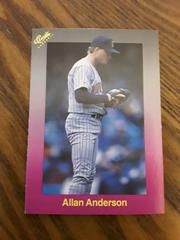 Allan Anderson Baseball Cards 1989 Classic Travel Update II Prices