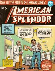 American Splendor #5 (1980) Comic Books American Splendor Prices
