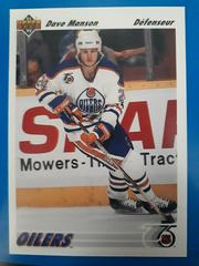 dave manson Hockey Cards 1991 Upper Deck French Prices
