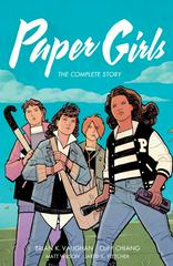 Paper Girls: The Complete Story [Paperback] (2021) Comic Books Paper Girls Prices