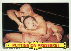 Putting On Pressure #32 Wrestling Cards 1985 Topps WWF Prices