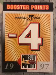 Pursuit of Paydirt Booster Points -4 Football Cards 1997 Pinnacle X Press Pursuit of Paydirt Prices