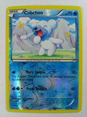 Cubchoo [Reverse Holo] Pokemon Furious Fists Prices