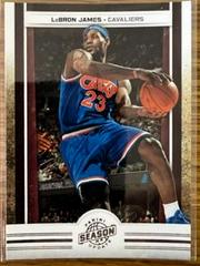 LeBron James #82 Basketball Cards 2010 Panini Season Update Prices
