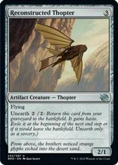 Reconstructed Thopter #242 Magic Brother's War Prices