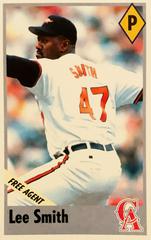 Lee Smith #128 Baseball Cards 1995 Fleer Panini Stickers Prices