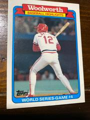 Tom Lawless #25 of 33 Baseball Cards 1988 Woolworth Prices