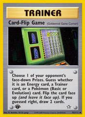 Card-Flip Game [1st Edition] Pokemon Neo Genesis Prices