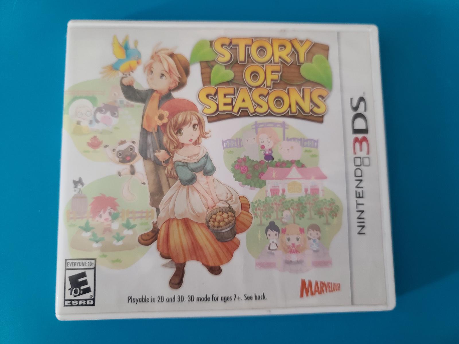 Story of Seasons Item, Box, and Manual Nintendo 3DS