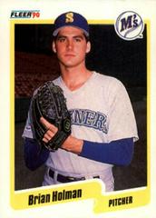 Brian Holman #516 Baseball Cards 1990 Fleer Prices
