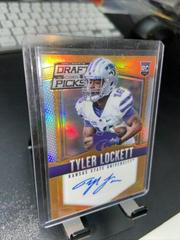 Tyler Lockett [Autograph Orange Prizm] #149 Football Cards 2015 Panini Prizm Collegiate Draft Picks Prices
