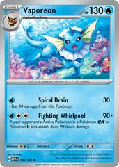 Vaporeon [Holo] #134 Pokemon Scarlet & Violet 151 Prices