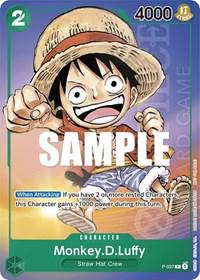 Monkey D. Luffy [Gen Con] P-037 One Piece Promo